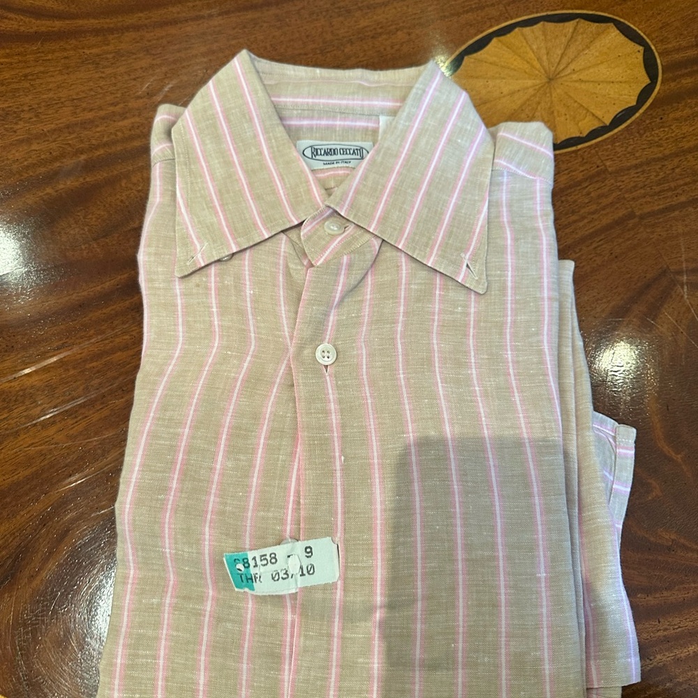 Ricardo cecarto shirt striped